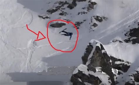 Skier Unintentionally Sends Massive Cliff [jerry Of The Day