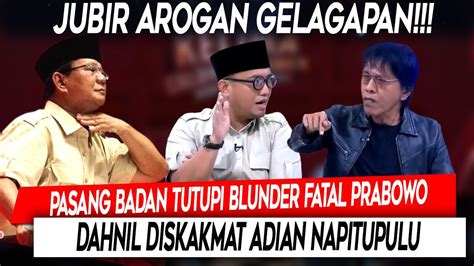 Jubir Arogan Gelagapan Pasang Badan Tutupi Blunder Fatal Prabowo