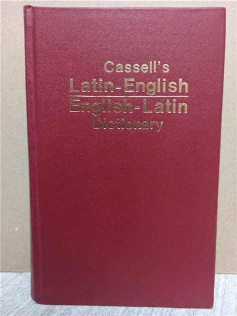 알라딘 중고 Cassells New Latin English English Latin Dictionary HARDCOVER