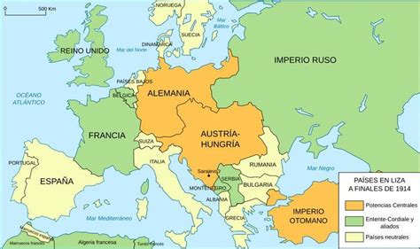 Eoropa Mapa De Europa Reino Unido Mar Del Norte