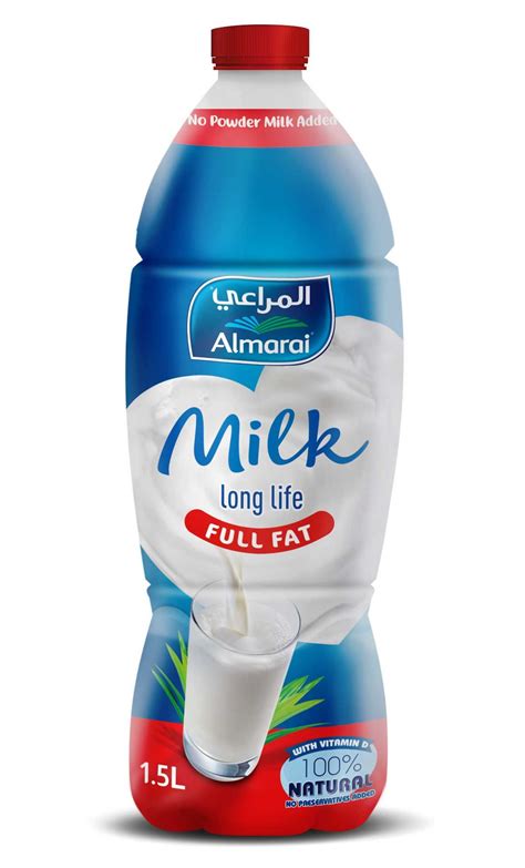 Buy Almarai Plain Milk Bottle Full Fat 15l Online In Egypt Talabat Egypt