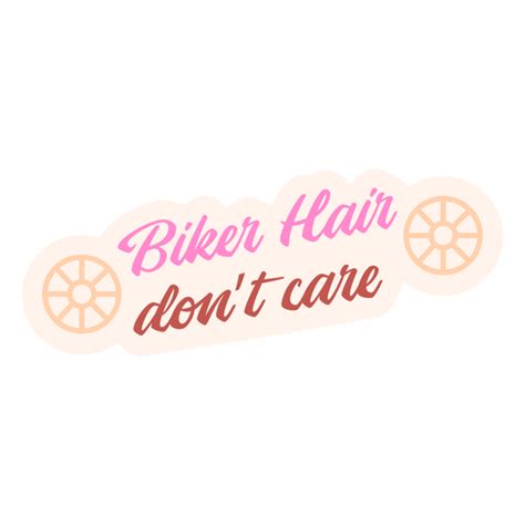 Biker Hair Flat Quote Png And Svg Design For T Shirts