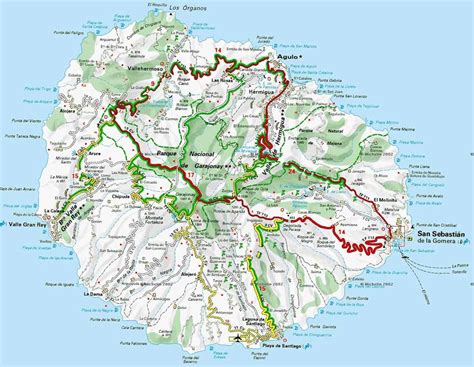 La Gomera Map