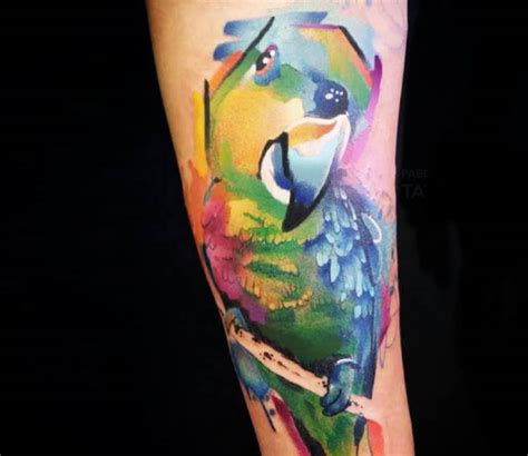 Parrot Tattoo By Pablo Ortiz Tattoo Post 16165