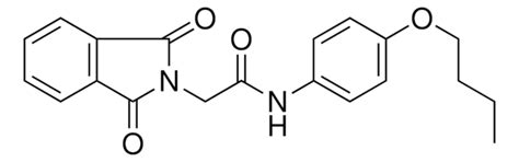 N 4 BUTOXYPHENYL 2 1 3 DIOXO 1 3 DIHYDRO 2H ISOINDOL 2 YL ACETAMIDE