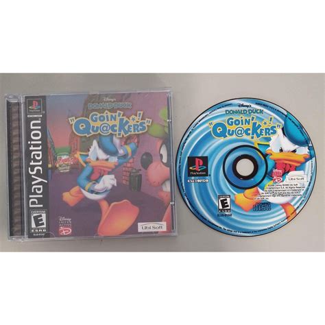 PS1 - Disney's Donald Duck Goin' Quackers Pato Donald | Shopee Brasil