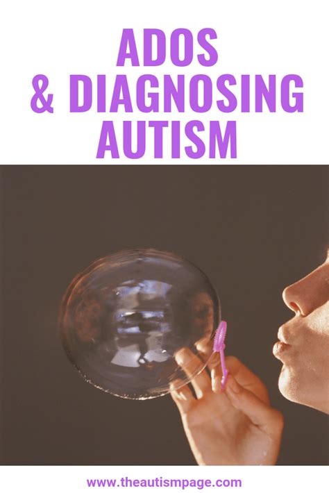 ados diagnosing autism  autism page