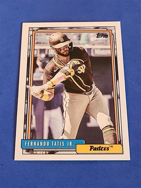 Fernando Tatis Jr Topps T Retro Insert Ebay