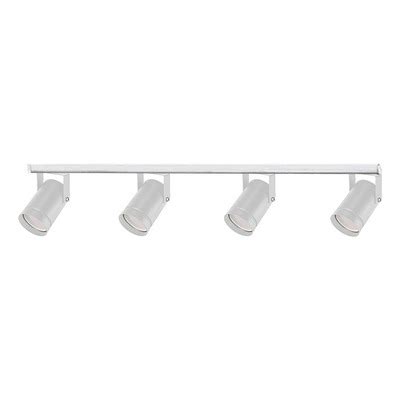 Luz Desing Riel Luces Metro Apto Led Spot Cabezal Movil Blanco