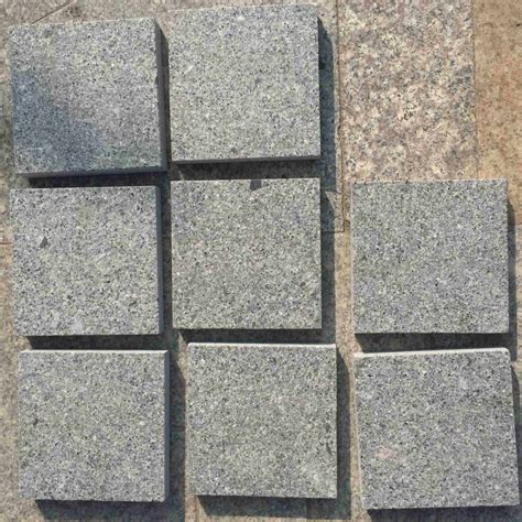 China Green Porphyry Stone Flamed Outside Paving Tiles SHIHUI STONE