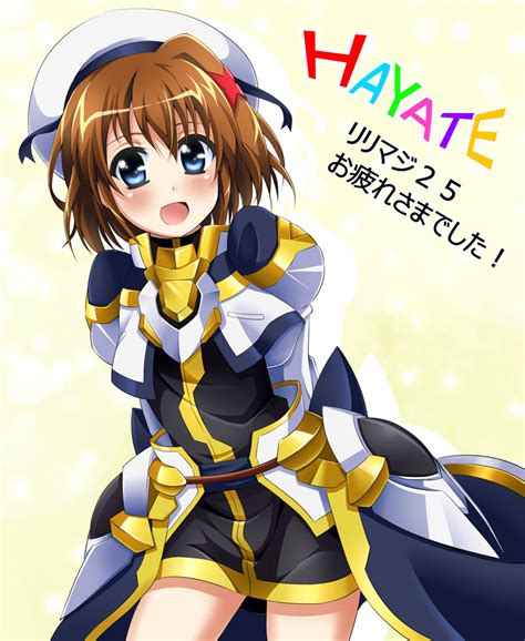 Yagami Hayate Lyrical Nanoha And 2 More Drawn By Yorousa Yoroiusagi