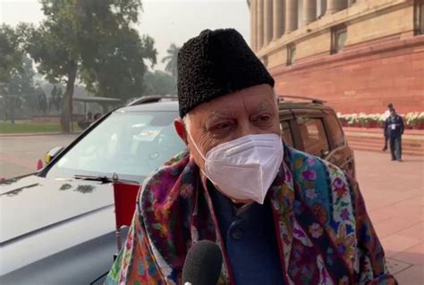 Nehru Not Responsible For Article 370 Says Farooq Abdullah Jammu Links News