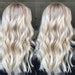 Luxury Balayage Highlight Light Ash Platinum Blonde 100 Human Etsy UK