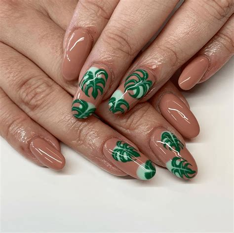 32 Plant Nail Art Designs For All Plant Lovers The Beauty Pursuit