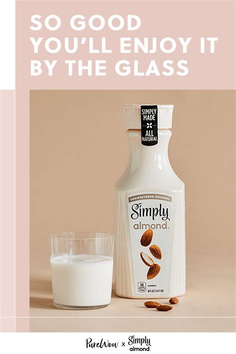 Simply™ Almond Original Unsweetened In 2021 Almond Recipes Milk