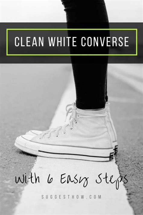 How To Clean White Converse Easily 6 Steps