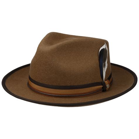 Baileyville Fedora Wollhut By Stetson Chf