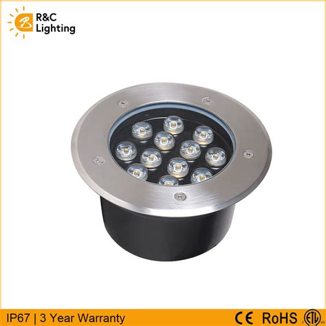 Waterproof LED Light Garden Underground 12W IP67 Outdoor Buried Garden