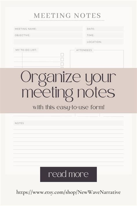 Business meeting notes – Artofit