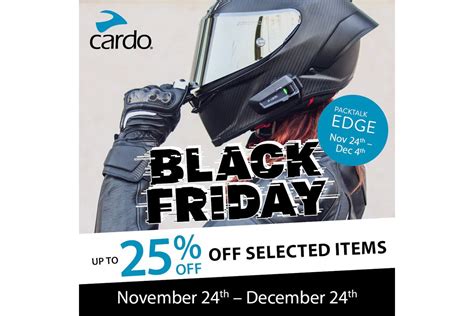 Ya está aquí el Black Friday de Cardo Moto1Pro