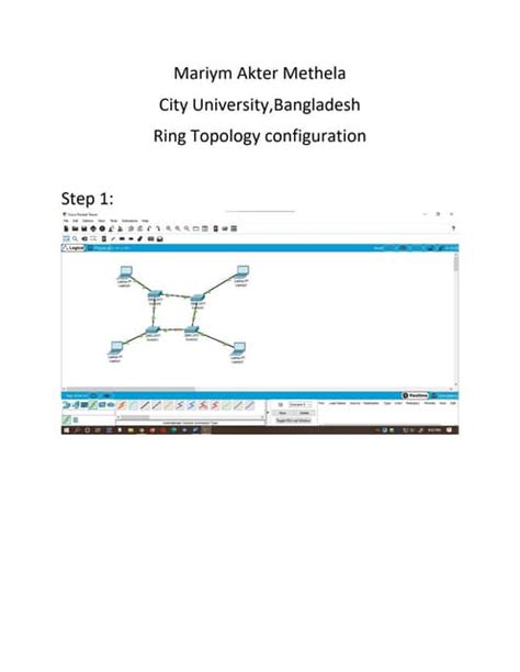 Ring topology converted | PDF