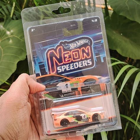 Hot Wheels BMW M GT Neon Speeder With Protector Shopee Malaysia