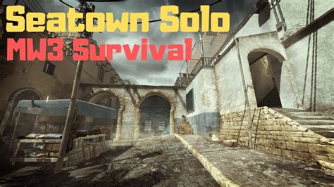 Mw Survival Solo Seatown Testing New Stuff Youtube