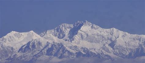 Mount Kangchenjunga, the 3rd Highest Peak of the World from Lepcha ...