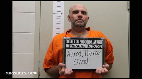 Allred Thomas Oneal Chilton County Mugshots Zone