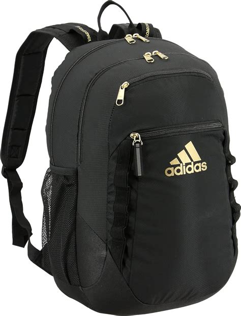 adidas Excel 6 Backpack w/ 16" Padded Computer Sleeve, Dual Water Bottle Pockets, & LoadSpring ...