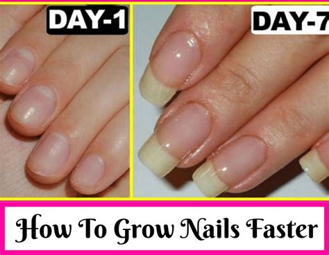 How To Grow Nails Faster At Home In One Week Trabeauli