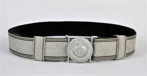 Regimentals GERMAN WWII ALLGEMEINE SS OFFICERS BROCADE PARADE BELT