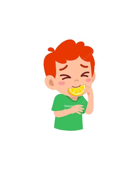 Sour Face Clipart Cartoon