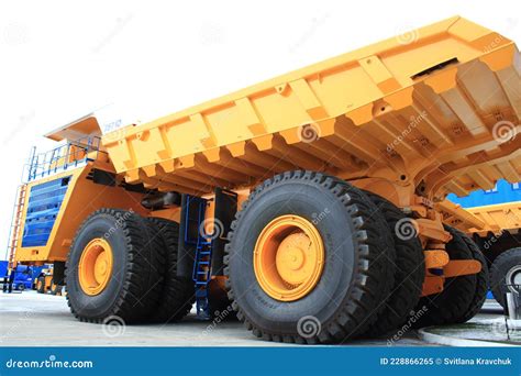 Largest Mining Excavator With Electric Shovel Loading Sand Into Dump