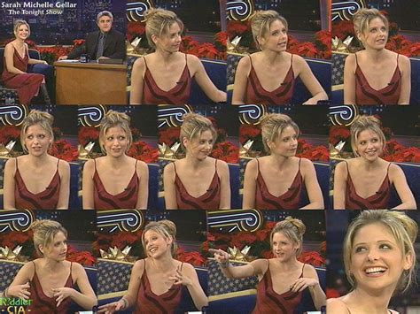 Naked Sarah Michelle Gellar In The Tonight Show With Jay Leno