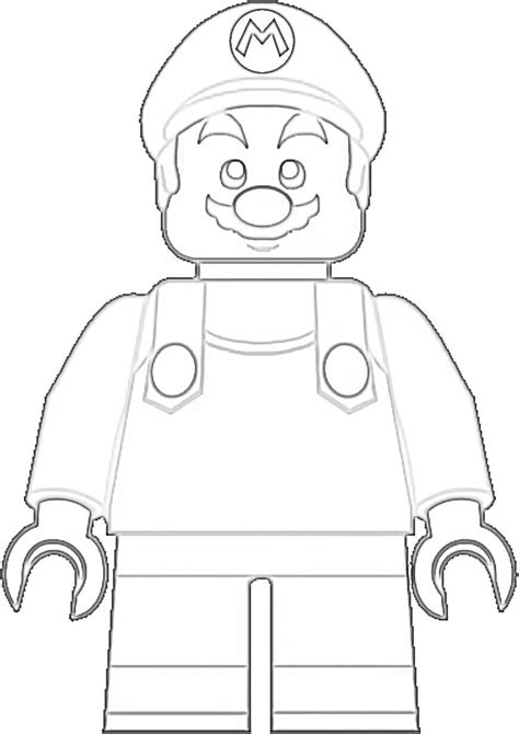 Lego Super Mario Coloring