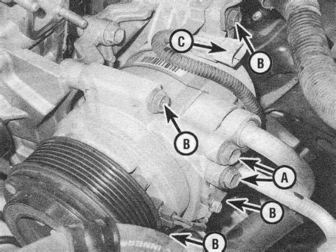 Air Conditioning Compressor Removal And Installation Toyota Tacoma