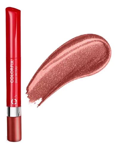 Labial Duo Tattoo Larga Duración Esika Color Nude Metallic Cuotas sin