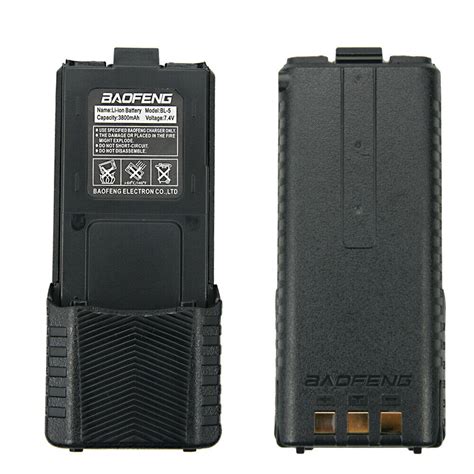 Pc Original Baofeng Bl Mah Extended Battery For Uv R Ra Rb