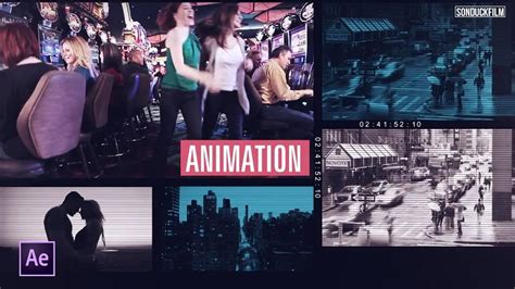 Create A Multiple Video Slideshow After Effects Tutorial Youtube