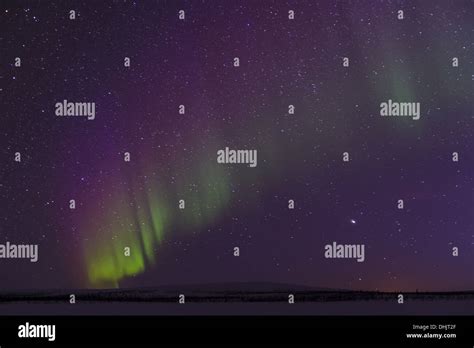 Northern lights (Aurora borealis), Sweden Stock Photo - Alamy