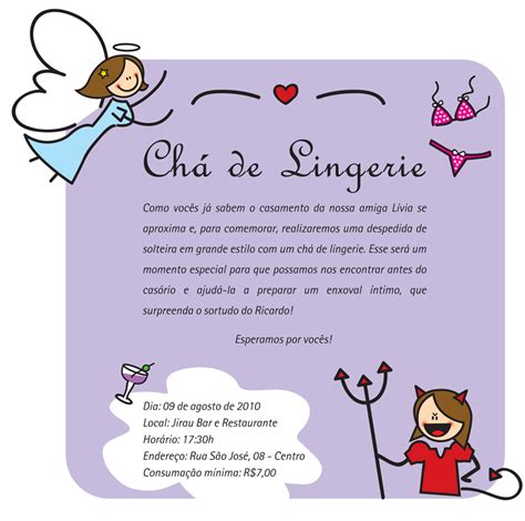 Bonequinhos de Palito Chá de Lingerie