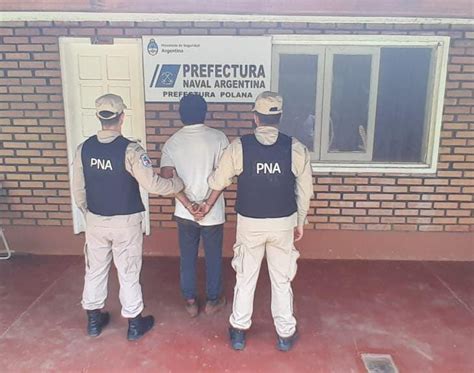 Prefectura Detuvo A Un Hombre Con Pedido De Captura Argentina Gob Ar