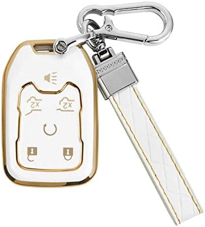 Amazon Kirsnda For Chevrolet Key Fob Cover Case With Keychain Soft