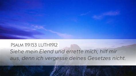 Psalm Luth Desktop Wallpaper Siehe Mein Elend Und Errette