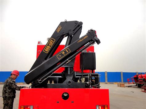 Ton Hydraulic Small Knuckle Boom Crane Articulated Manipulator Truck