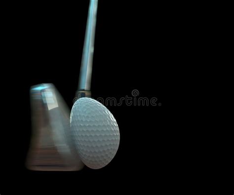 Golf Ball Impact stock image. Image of club, strike, impact - 21075631