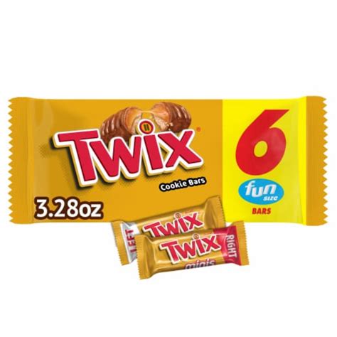 TWIX Fun Size Caramel Chocolate Cookie Candy Bar Bulk Pack, 3.28 oz - Pick ‘n Save