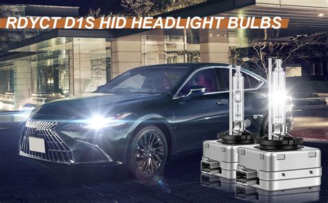 Rdyct D1s 35w 6000k Hid Xenon Headlight Bulb Diamond White 12v High Low