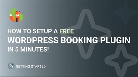 How To Setup A Free Wordpress Booking Plugin In Minutes Simply